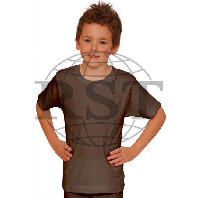 D101B: Boys Thermal Short Sleeved Vest