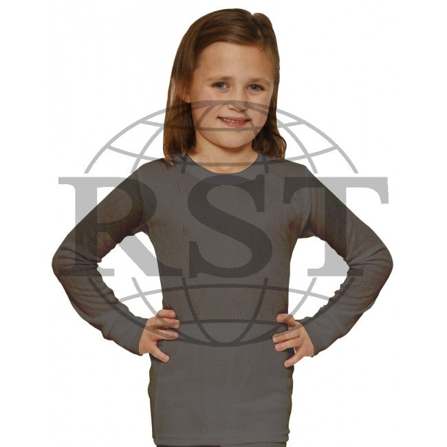 D105G Girls Thermal Long Sleeved Vest RST Distributors