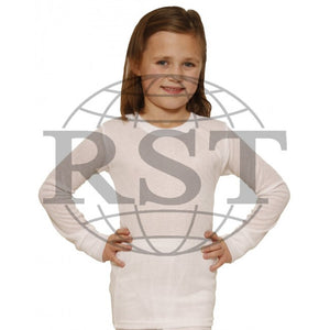D105G: Girls Thermal Long Sleeved Vest