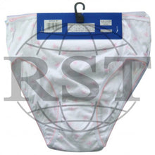 Load image into Gallery viewer, B1A: Pack Of 3 Passionelle Womens Designer Assorted Print White Bikini Briefs