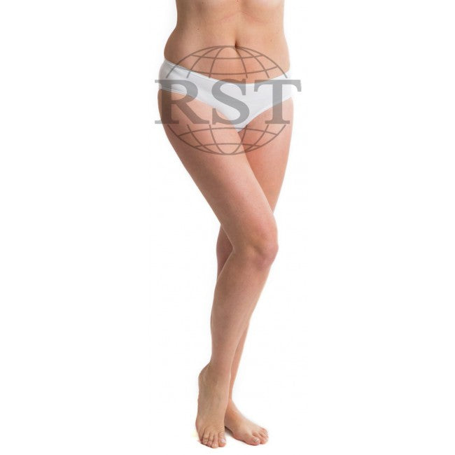 B1W: Pack Of 3 Passionelle Womens Designer White Colour Bikini Briefs
