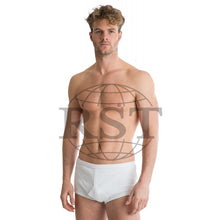 Load image into Gallery viewer, C003: Pack Of 2 Octave 365 Mens 100 Soft Combed Cotton Y Style Full Traditional Briefs Interlock Classic Design Modern Cut Either In Black Or White