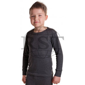 M105B: Boys British Made Thermal Long Sleeved T Shirt