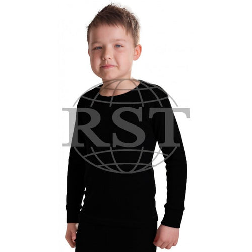 M105B: Boys British Made Thermal Long Sleeved T Shirt