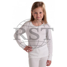 Load image into Gallery viewer, M105G: Girls British Made Thermal Long Sleeved T Shirt