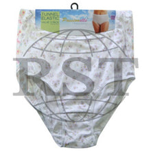 Load image into Gallery viewer, M1: Pack Of 3 Passionelle Womens Printed Tunnel Mama Briefs
