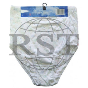 M1: Pack Of 3 Passionelle Womens Printed Tunnel Mama Briefs