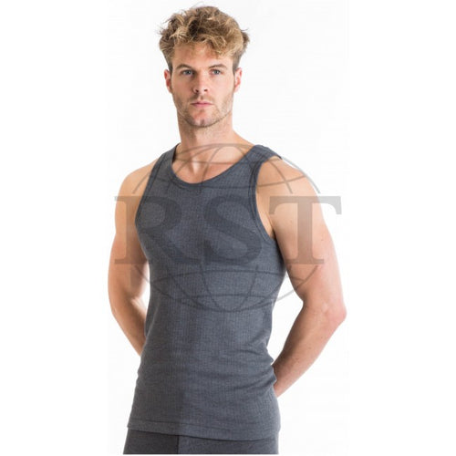 M404: Mens British Made Thermal Sleeveless Vest