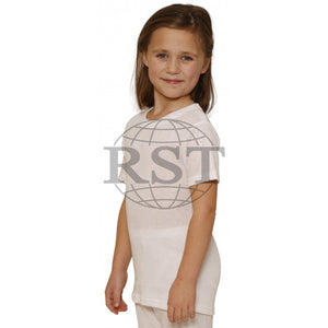 D101G: Girls Thermal Short Sleeved Vest