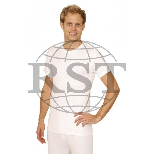 D402: Mens Thermal Short Sleeve Vest