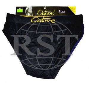 RMB110: Octave Mens 100 Cotton Designer Classic Slip Briefs