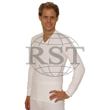 Load image into Gallery viewer, DVL: Mens Thermal V Neck Long Sleeved Vest
