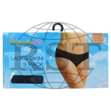 Load image into Gallery viewer, RWB116: Pack Of 3 Passionelle Womens Designer Bikini Briefs Luxury Polyamide Elastane Blended Fabric