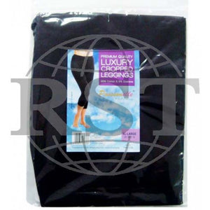 RWO119: Passionelle Womens Premium Quality Luxury Cropped Leggings
